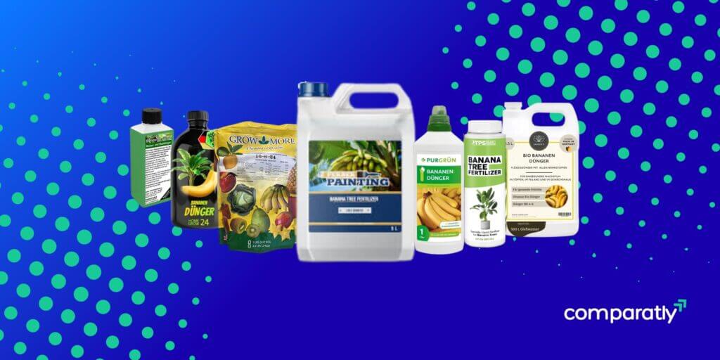Os 10 melhores fertilizantes para bananeiras